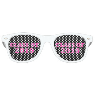 Lunettes De Fête Retro "Classe de 2019 "