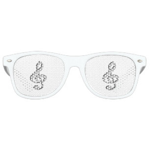 Lunettes De Fête Retro Clé de table en 3D