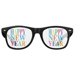 Lunettes De Fête Retro Cool Bonne année