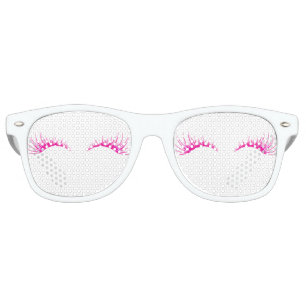 Lunettes De Fête Retro Cool tendance Faux Lashes