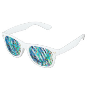 Lunettes De Fête Retro Coquille d'aluminium