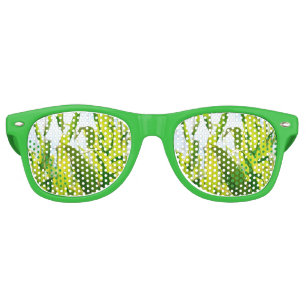 Lunettes De Fête Retro Corn feuilles