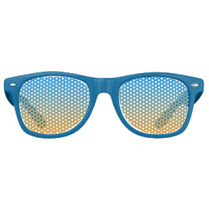 Lunettes De Fête Retro coucher de soleil de bronco