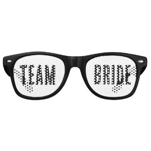 LUNETTES DE FÊTE RETRO COUCHES SOLEILLÉES DE LA FÊTE DE L'ÉQUIPE