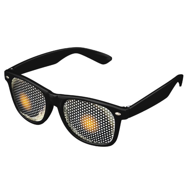 Lunettes De Fête Retro Crâne lumineux (Angulaire)