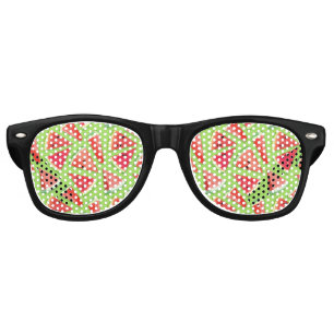 Lunettes De Fête Retro Création de Motif de pastèque 3