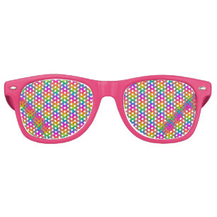 Lunettes De Fête Retro Créez votre propre guingan d'arc-en-ciel
