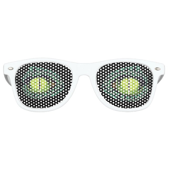 Lunettes De Fête Retro Croc Eyes Retro Party Shades (Devant)