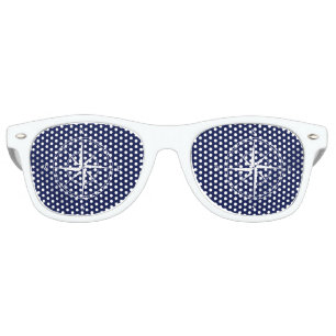 Lunettes De Fête Retro Croisière de boussole nautique