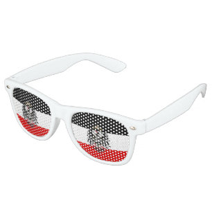 Lunettes De Fête Retro Cru de l'Allemagne Eagle