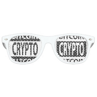 Lunettes De Fête Retro Crypto Bitcoin Altcoin