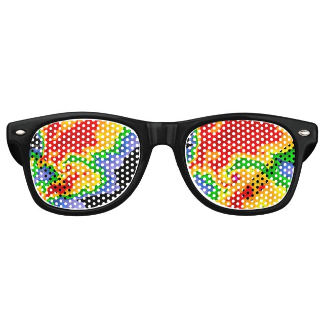 Lunettes De Fête Retro Dans la tempête (Devant)