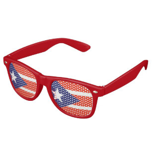 Lunettes De Fête Retro De fête portoricain