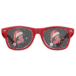 Lunettes De Fête Retro Décoration de fête de la collection de neige Deck