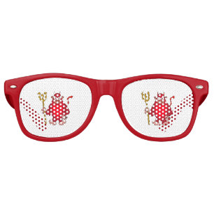 Lunettes De Fête Retro Devil Gorilla