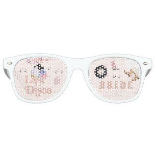 Lunettes De Fête Retro Disco Cowgirl Nashville Rodéo   Mariée Enterrement