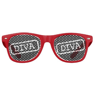 LUNETTES DE FÊTE RETRO DIVA