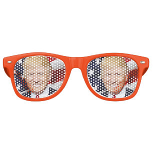 LUNETTES DE FÊTE RETRO DONALD TRUMP NOVELTY SUNGLASSES