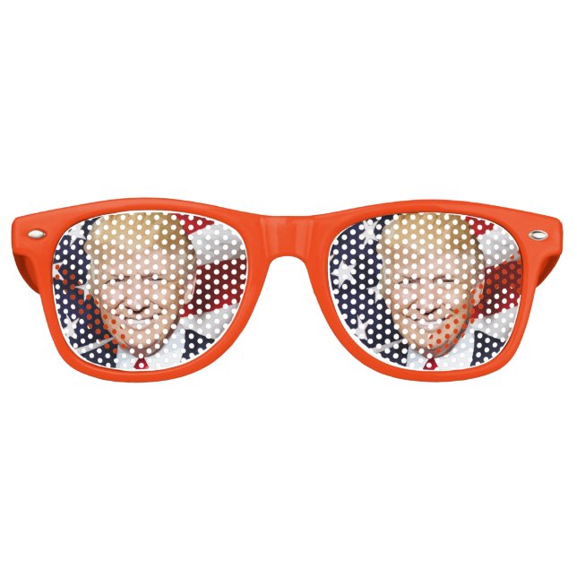 LUNETTES DE FÊTE RETRO DONALD TRUMP NOVELTY SUNGLASSES (Devant)