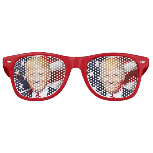 LUNETTES DE FÊTE RETRO DONALD TRUMP PARTY FUN SUNGLASSES 2024