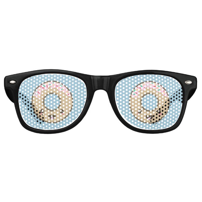 Lunettes De Fête Retro Donut de Kawaii (Devant)