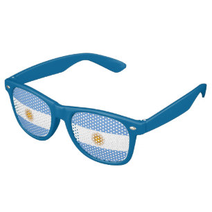 Lunettes De Fête Retro Drapeau Argentine