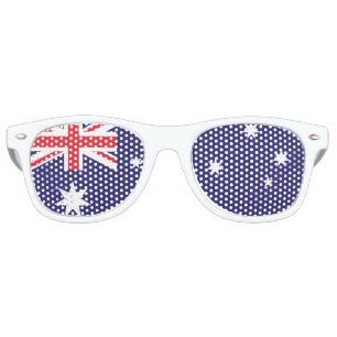 Lunettes De Fête Retro Drapeau australien