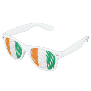 Lunettes De Fête Retro Drapeau de la Côte d'Ivoire