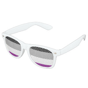 Lunettes De Fête Retro Drapeau de la fierté sexuelle