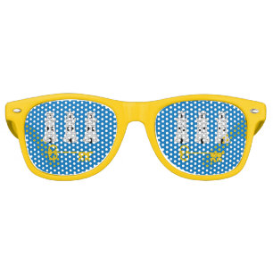Lunettes De Fête Retro Drapeau de La Havane, Cuba