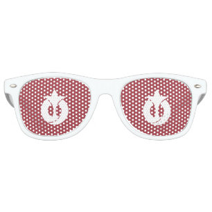 Lunettes De Fête Retro Drapeau de la préfecture d'Aichi, Japon