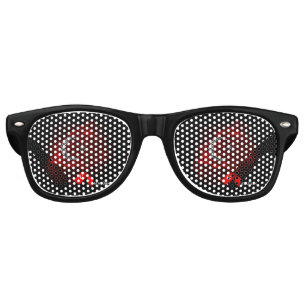 Lunettes De Fête Retro Drapeau de la Turquie