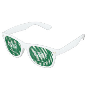 Lunettes De Fête Retro Drapeau de l'Arabie saoudite