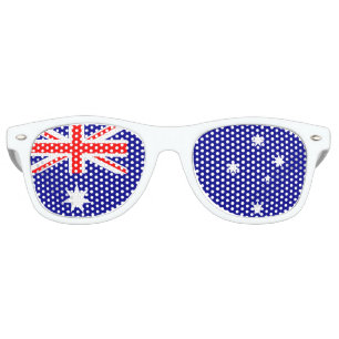 Lunettes De Fête Retro Drapeau de l'Australie