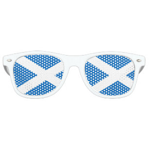 Lunettes De Fête Retro Drapeau de l'Ecosse