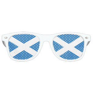 Lunettes De Fête Retro Drapeau de l'Ecosse - drapeau écossais