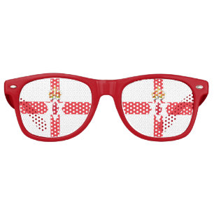 Lunettes De Fête Retro Drapeau de l'Irlande du Nord