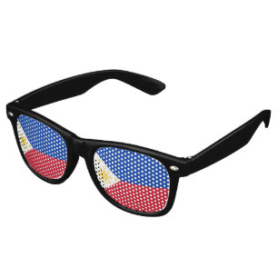 Lunettes De Fête Retro drapeau des Philippines