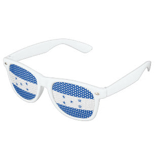 Lunettes De Fête Retro Drapeau du Honduras
