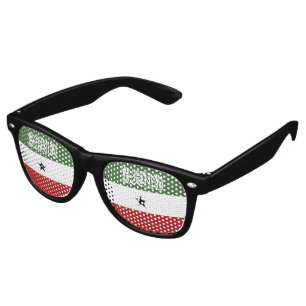 Lunettes De Fête Retro Drapeau du Somaliland