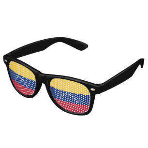 Lunettes De Fête Retro Drapeau du Venezuela