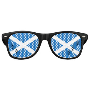 Lunettes De Fête Retro Drapeau écossais