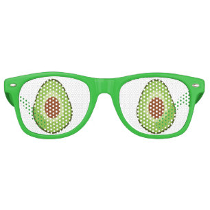 Lunettes De Fête Retro Drôle Avocado Shades