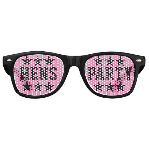 Lunettes De Fête Retro Drôle poules teintes de la fête pour les filles am