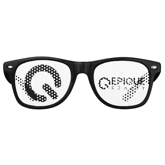 Lunettes De Fête Retro Epique Realty Party Shades (Devant)