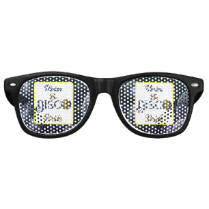 Lunettes De Fête Retro Épouse Discothèque Retro Personnalisée Bachelorett