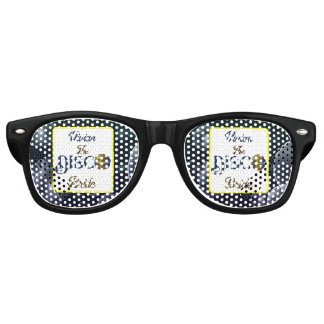 Lunettes De Fête Retro Épouse Discothèque Retro Personnalisée Bachelorett