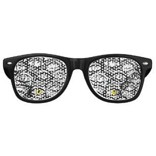 Lunettes De Fête Retro Étendue des yeux