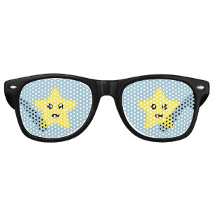 Lunettes De Fête Retro Étoile de Kawaii
