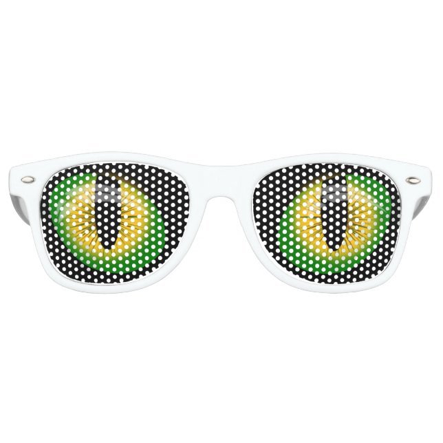 Lunettes De Fête Retro Evil eyes (Devant)